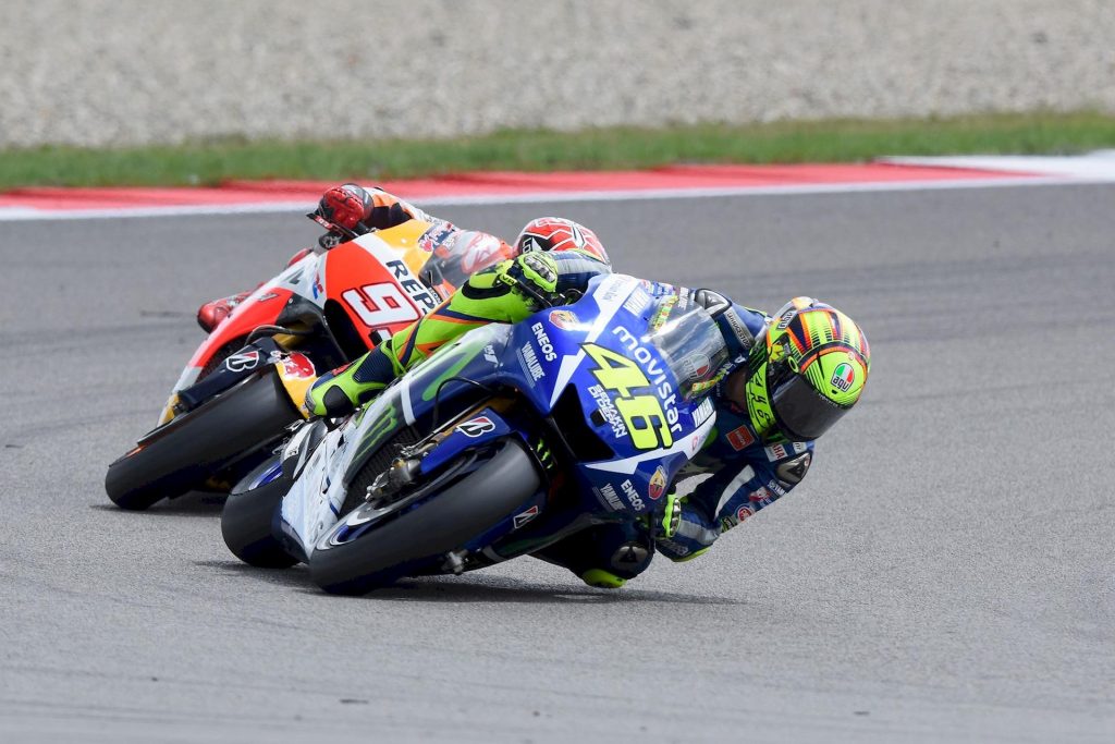 Rossi Marquez Assen 2015