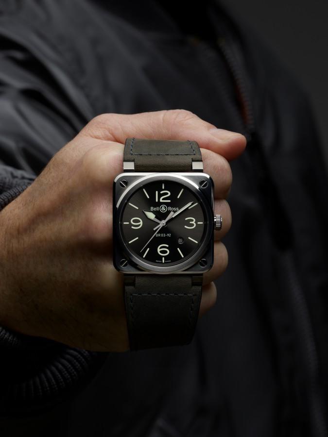 Bell & Ross BR03-92 Grey Lum