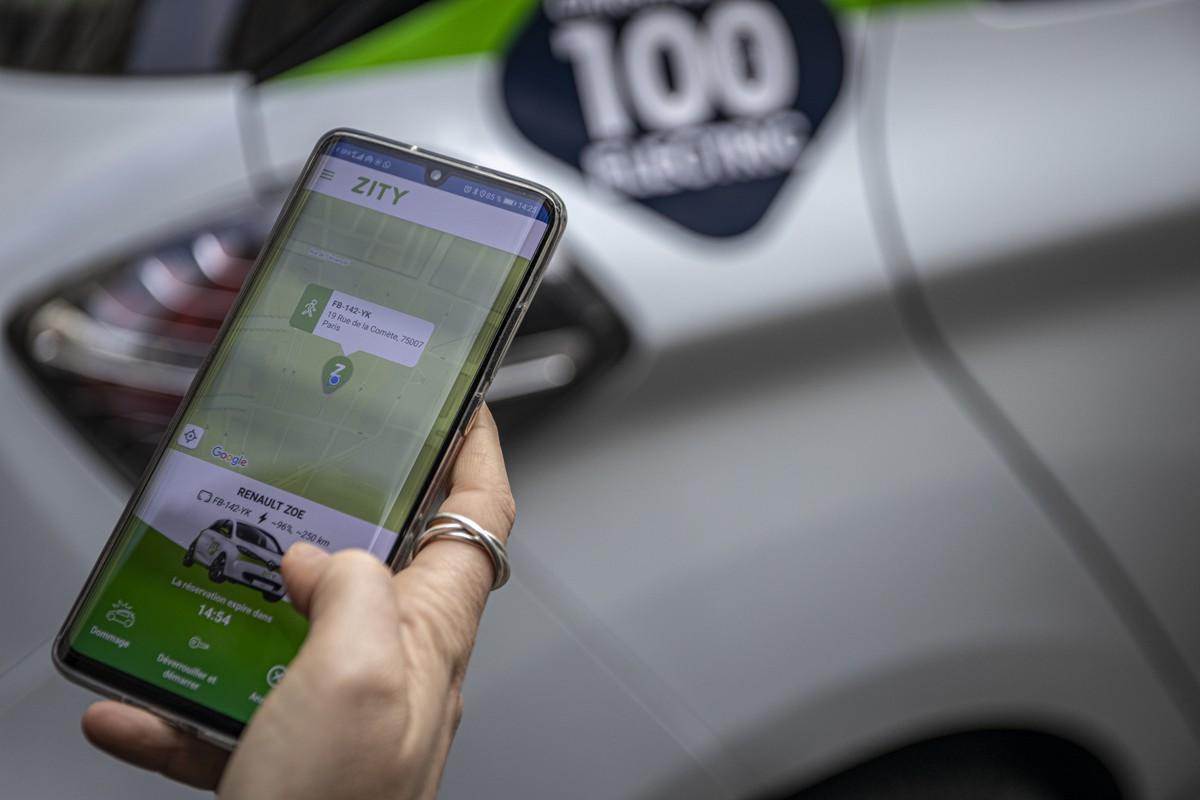 Zity car sharing Parigi