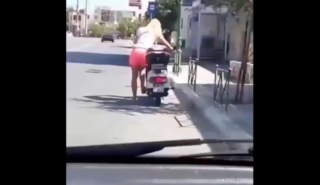 accendere scooter