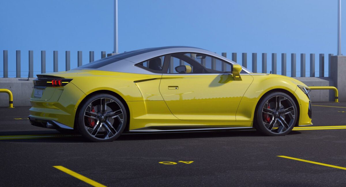 Peugeot RCZ Rendering