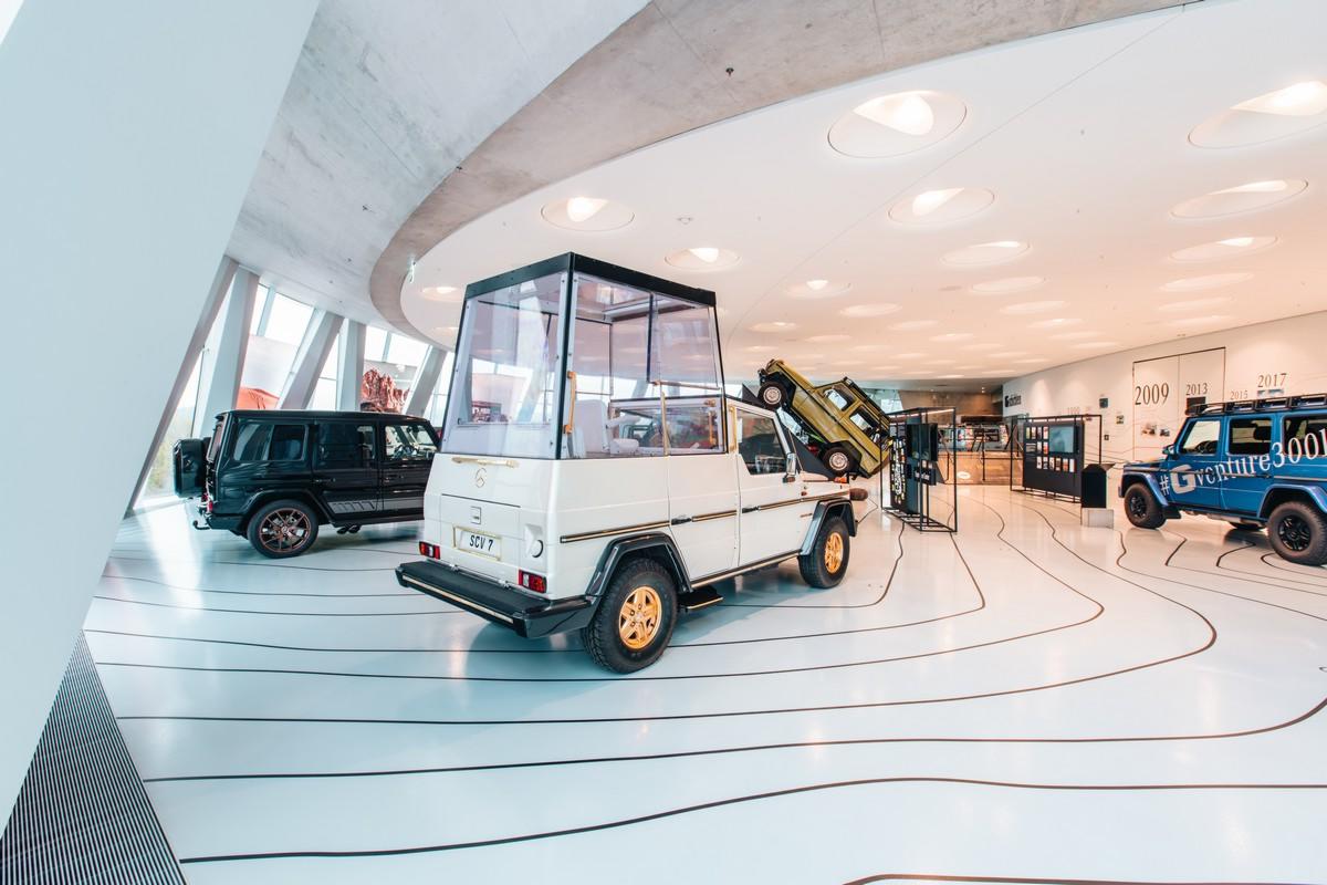Papamobile Mercedes 40 anniversario