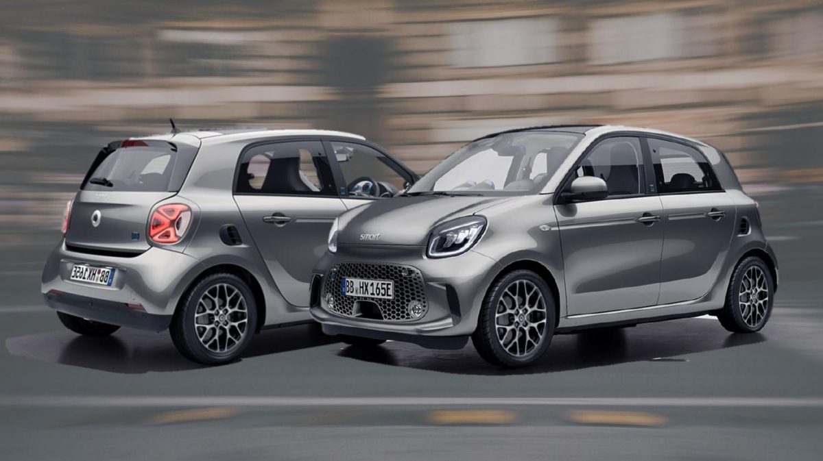 Smart elettrica fortwo e forfour racingrey