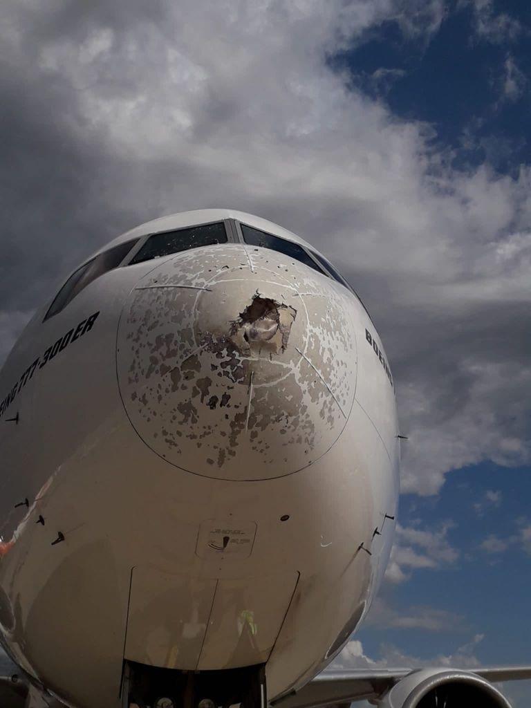 volo milano new york grandine 2021 5