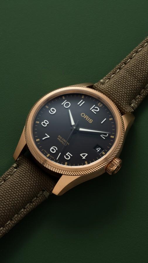 Oris Big Crown ProPilot Big Date Bronze