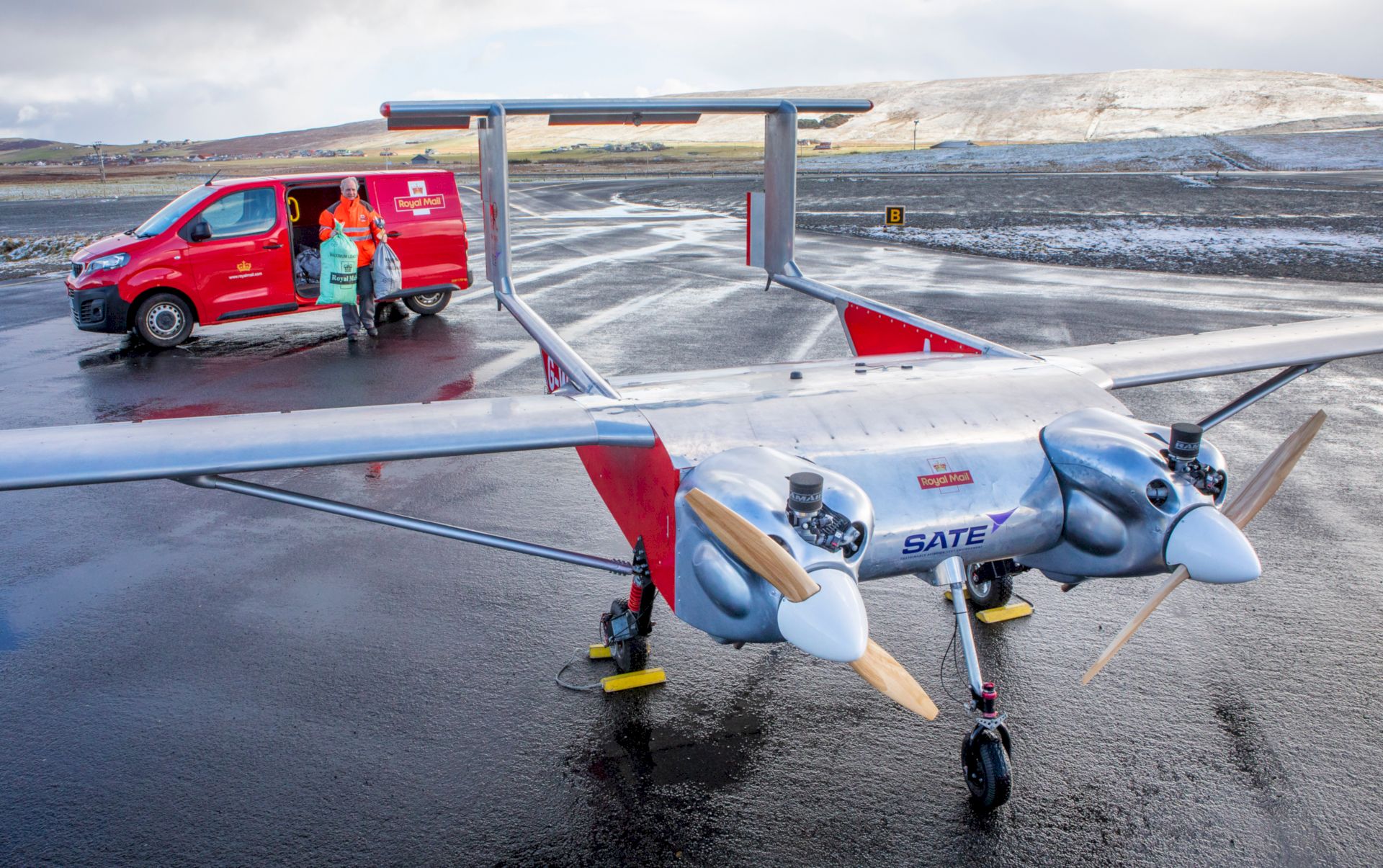 royal mail drone