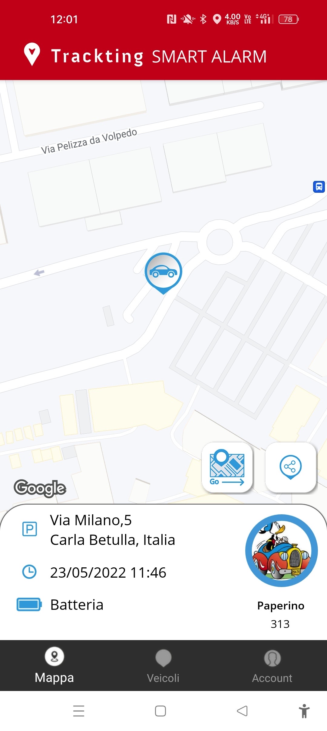 Trackting Smart Alarm V2