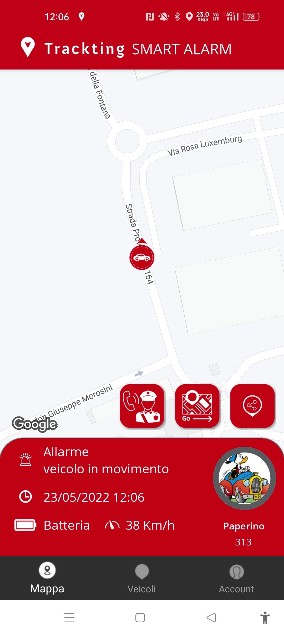 Trackting Smart Alarm V2