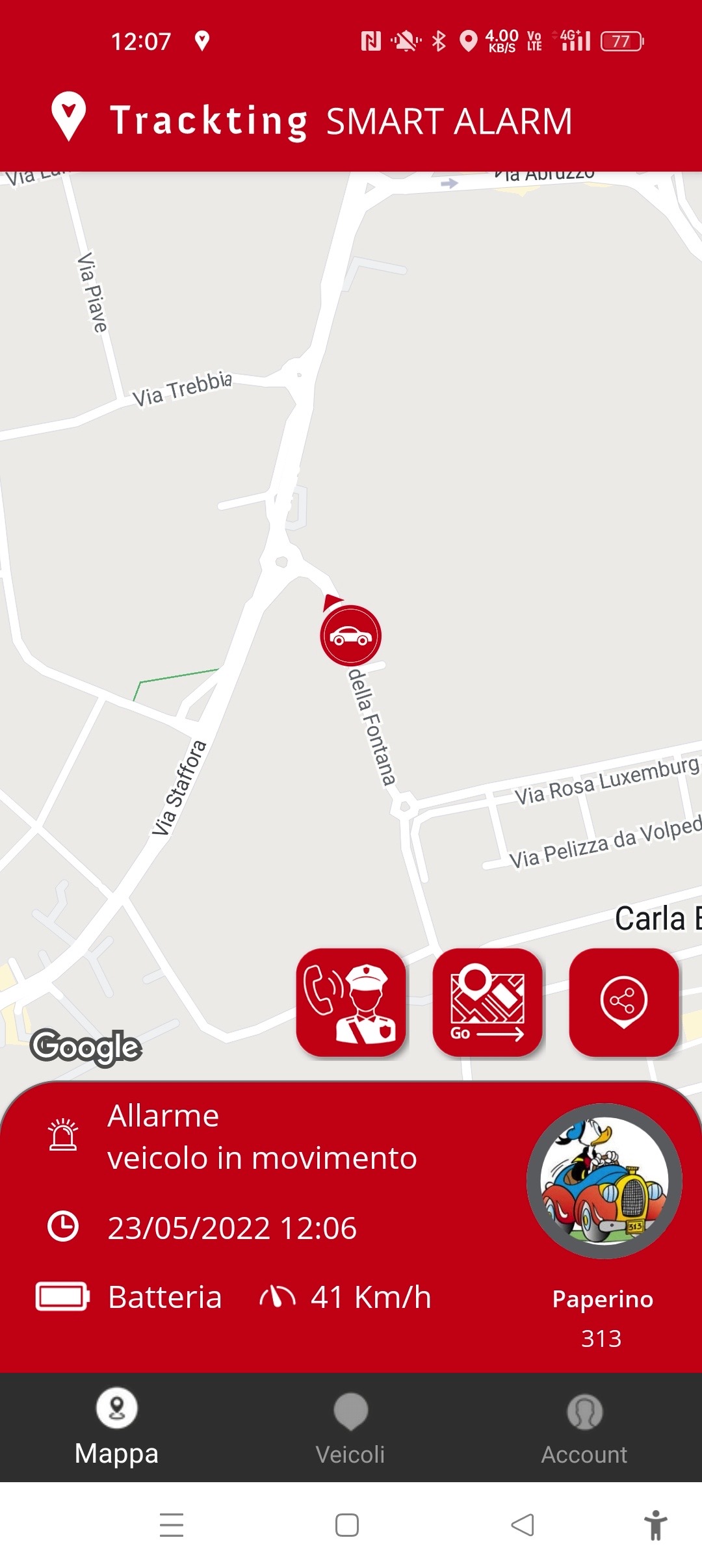 Trackting Smart Alarm V2
