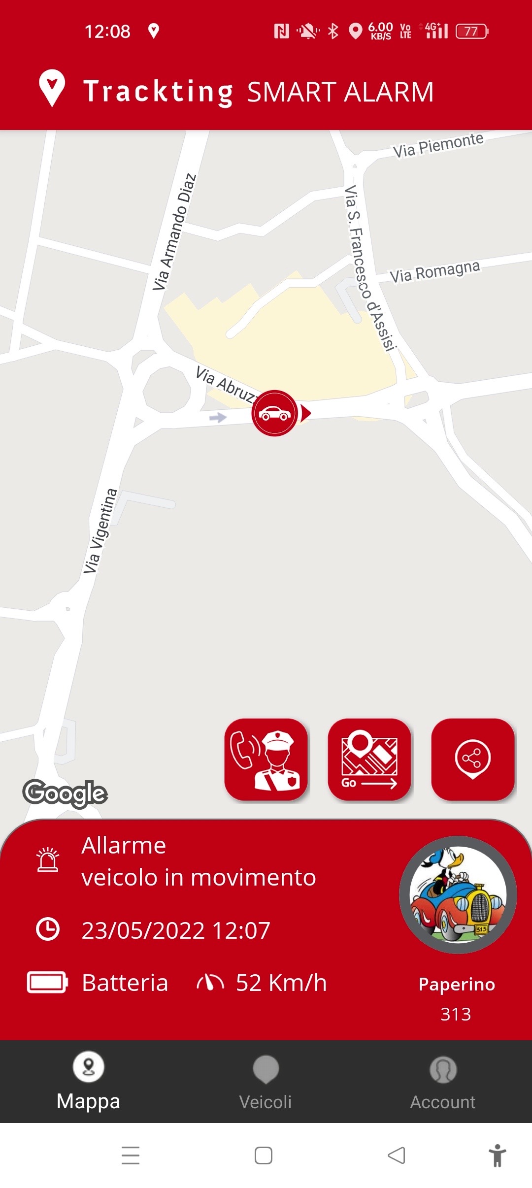 Trackting Smart Alarm V2