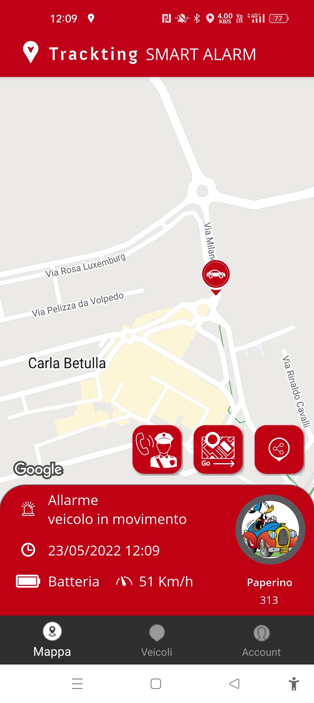 Trackting Smart Alarm V2