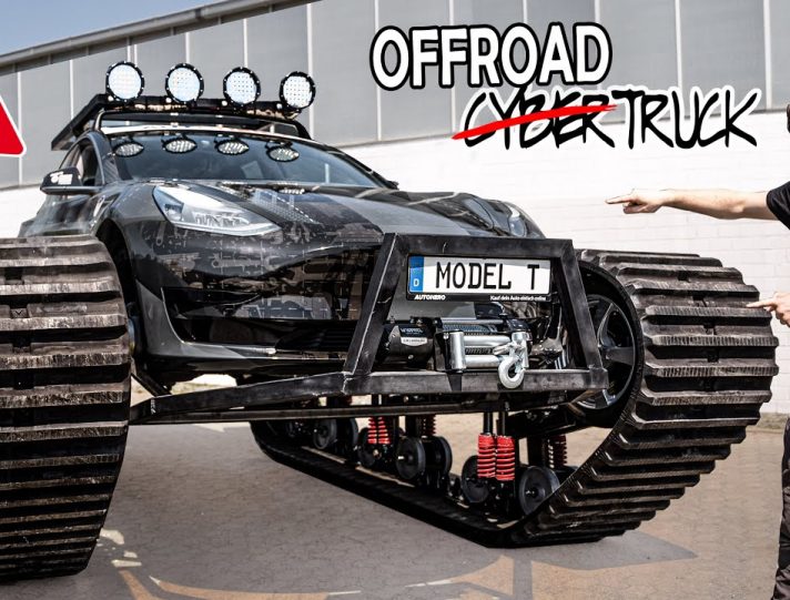 tesla carro armato