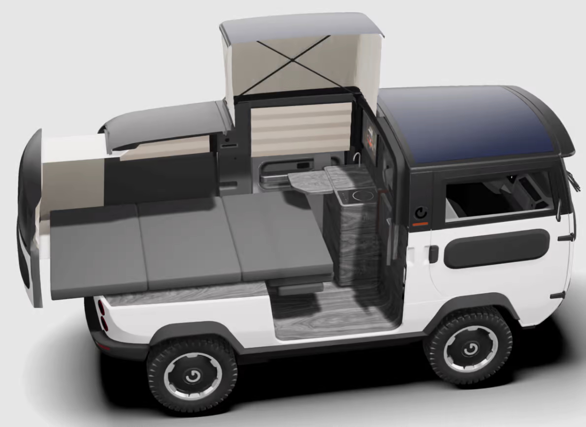 xbus camper tetto