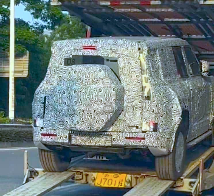 BYD Hardcore SUV back