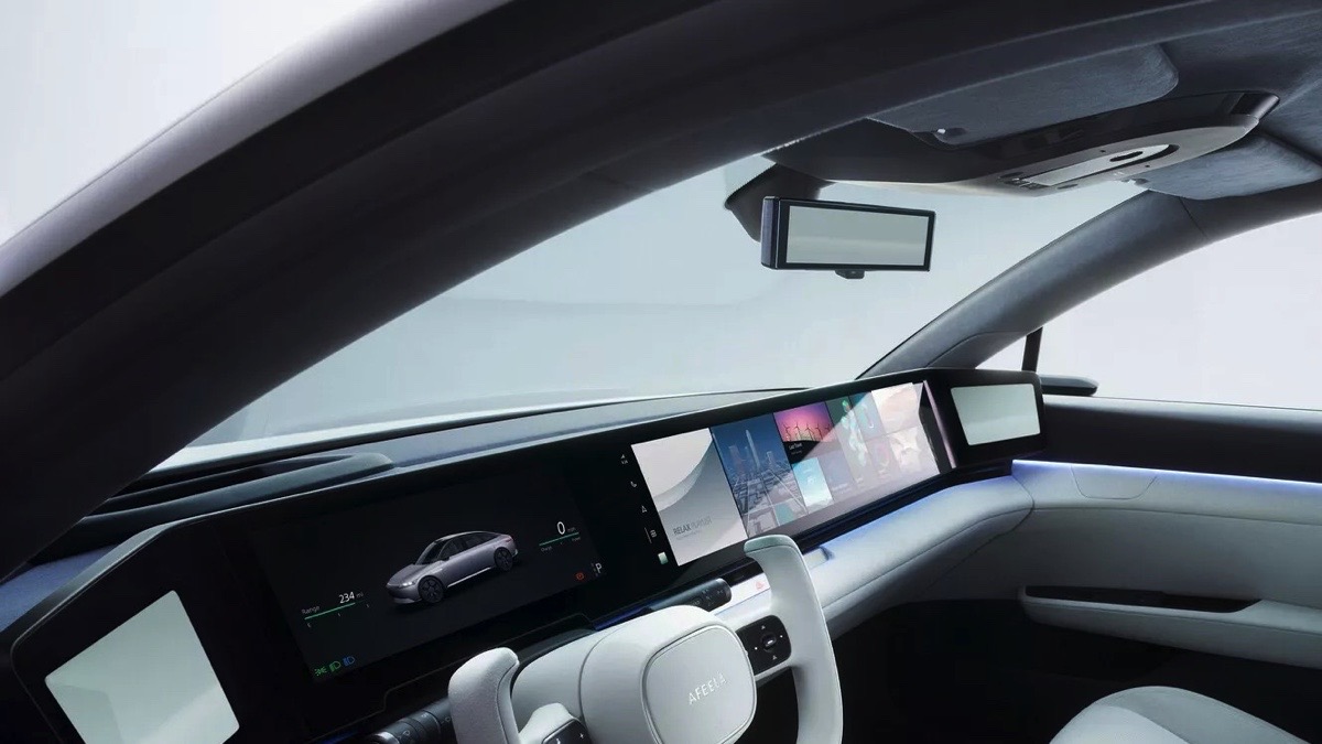 Afeela Sony Honda interiors