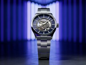 Mido Multifort Skeleton Vertigo Blu