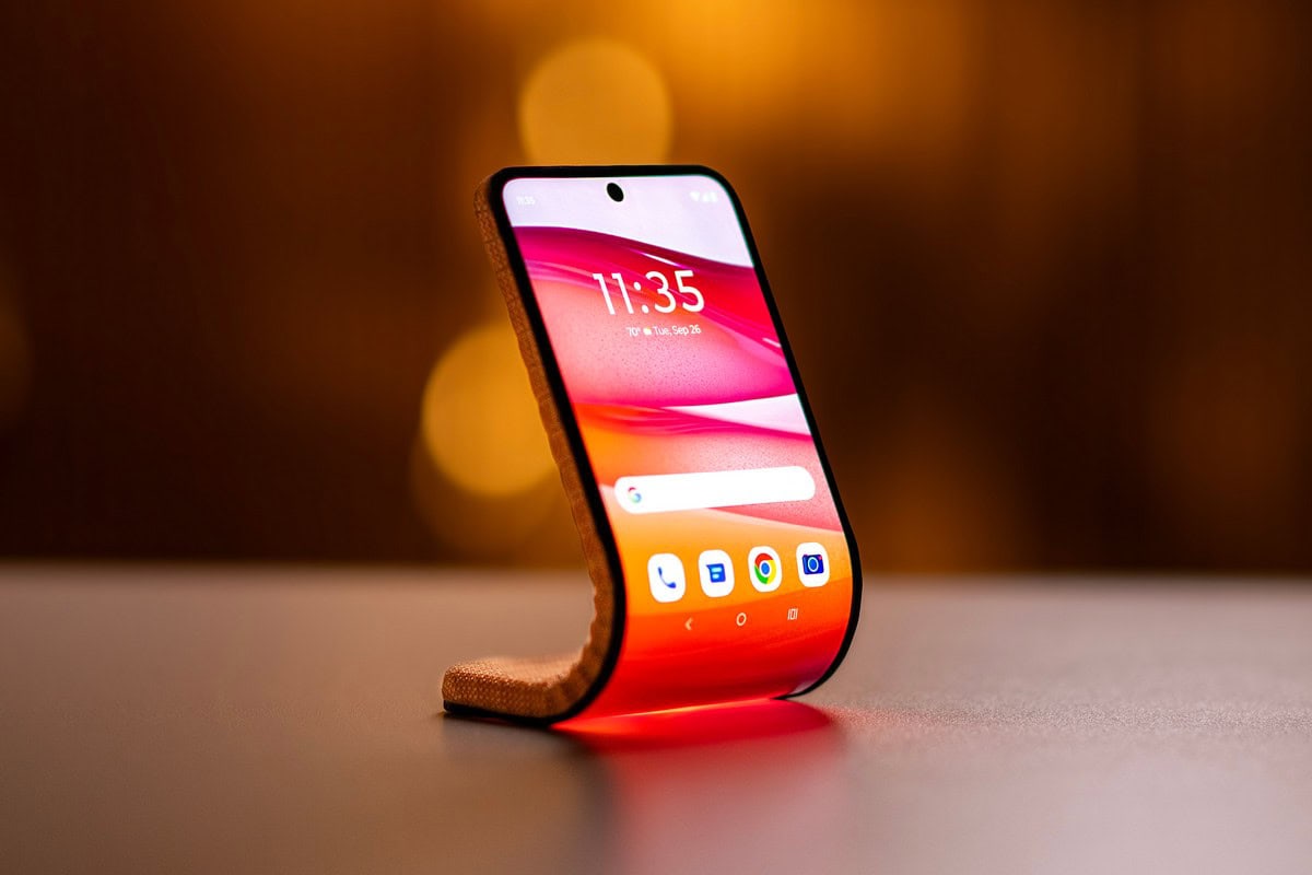 Motorola smartphone display adattivo