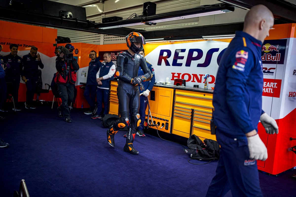 Luca Marini Respol Honda MotoGP