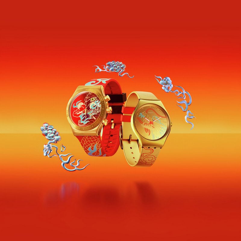 Collezione orologi Swatch Anno del Drago 2024