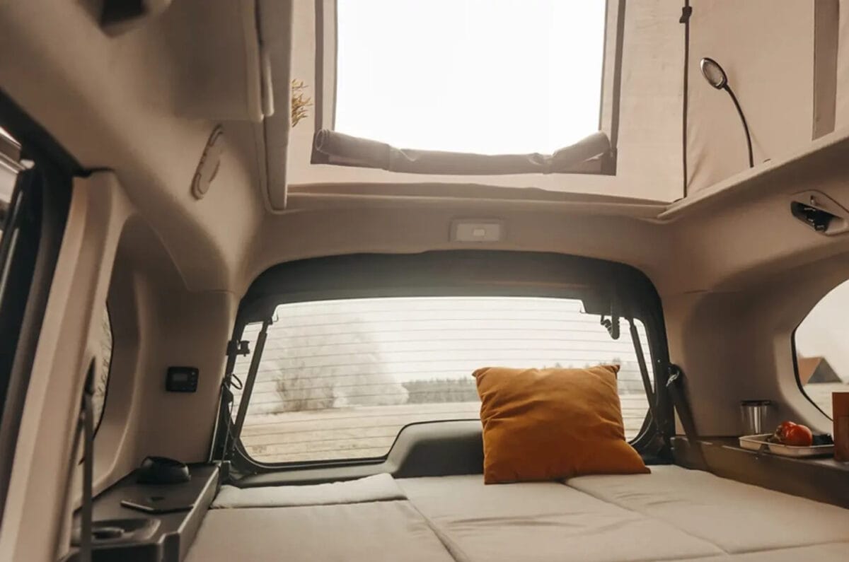 citroen 2cv camper bed