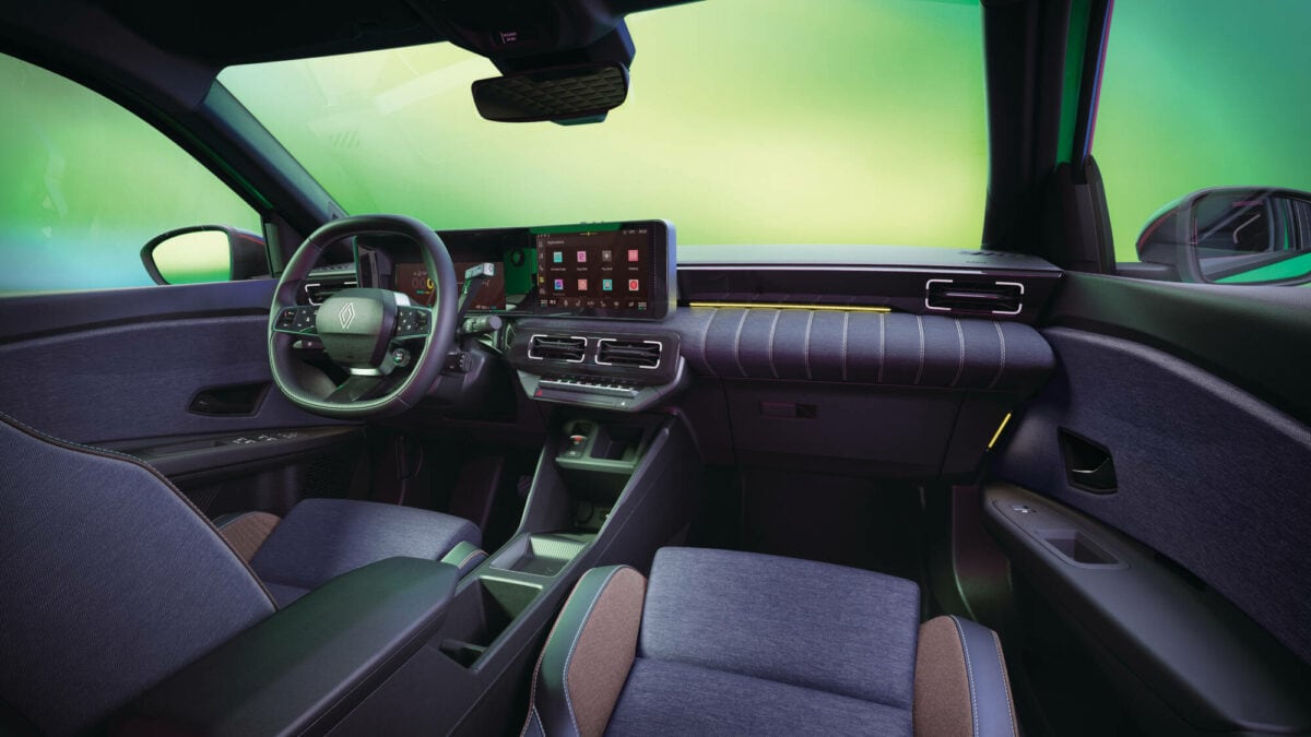 Renault 5 E-Tech electric interni