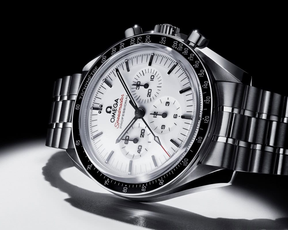 Omega Speedmaster Moonwatch Bianco