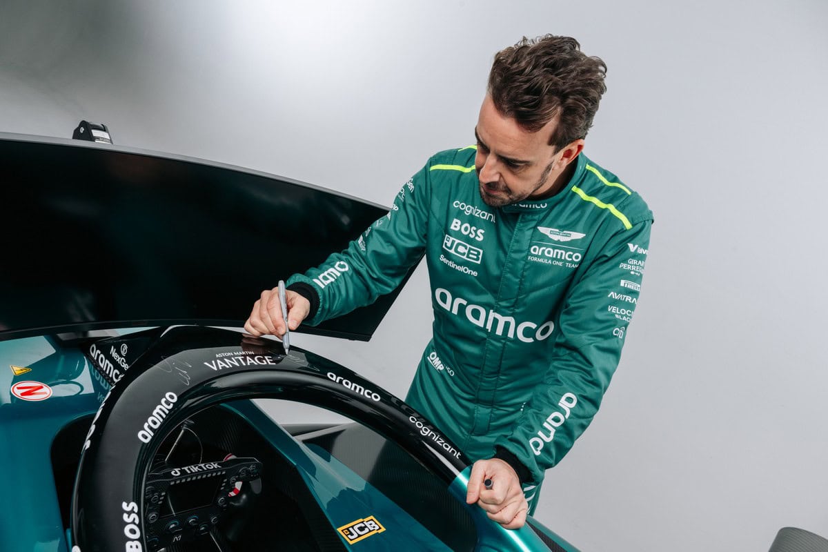Simulatore AMR24 Aston Martin F1