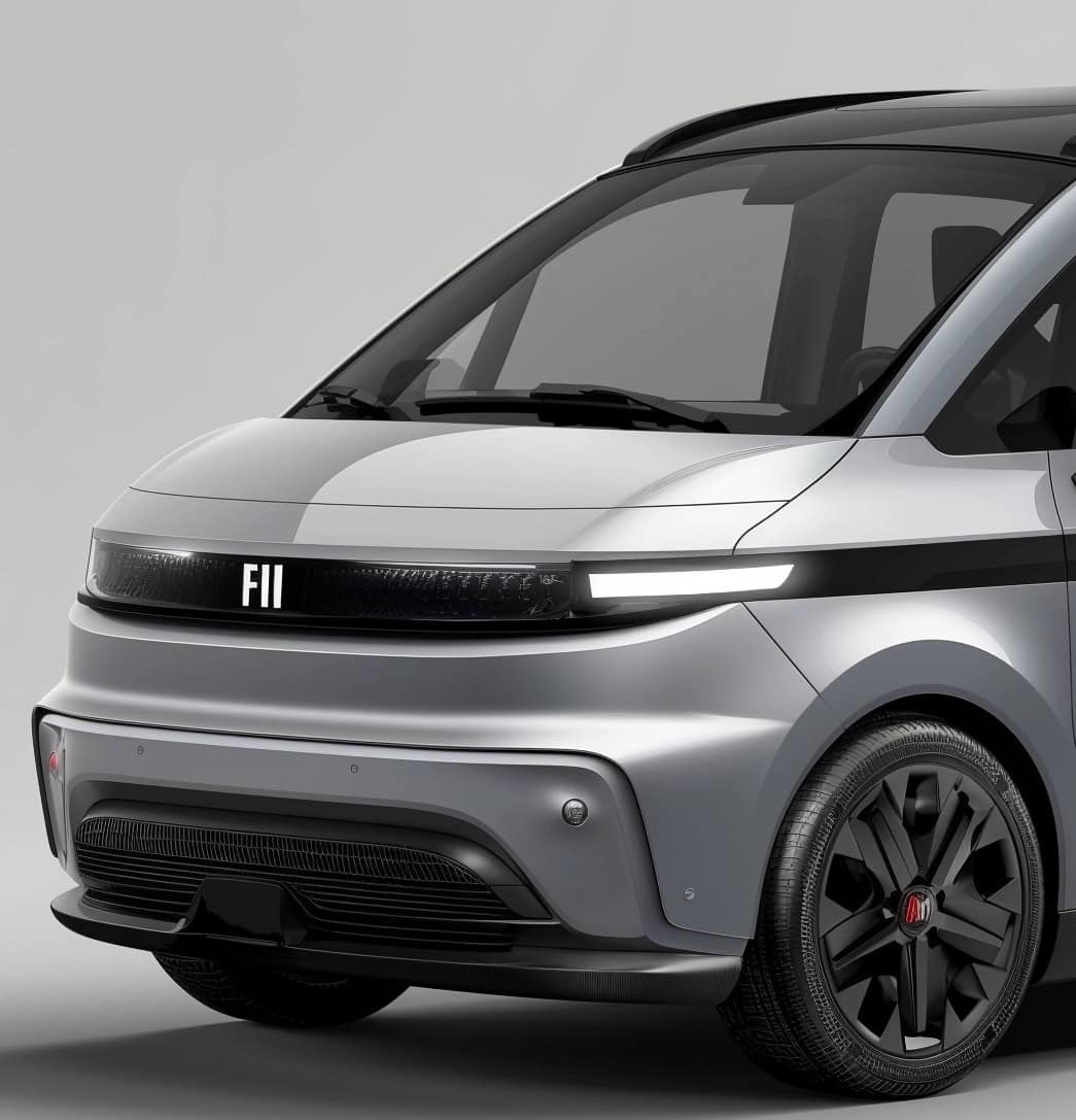 fiat multipla elettrica front