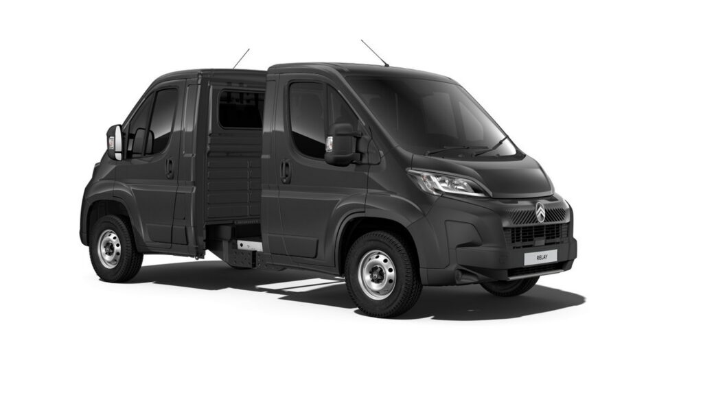 citroen jumper back to back black
