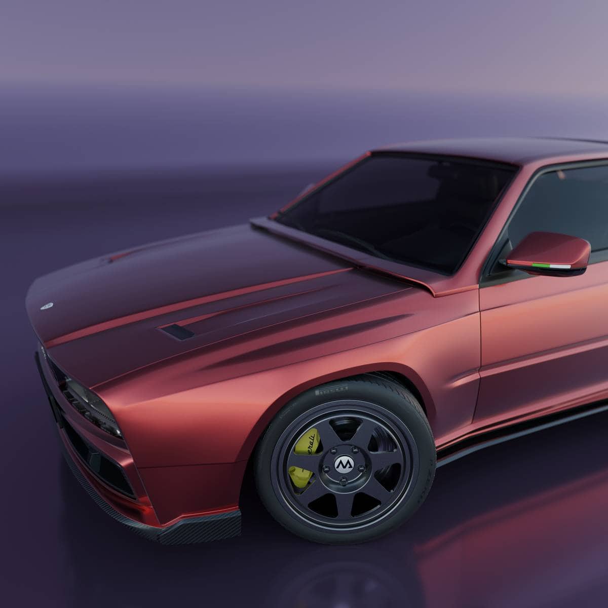 Maserati Biturbo Shamal Modena Automobili Restomod MA-01
