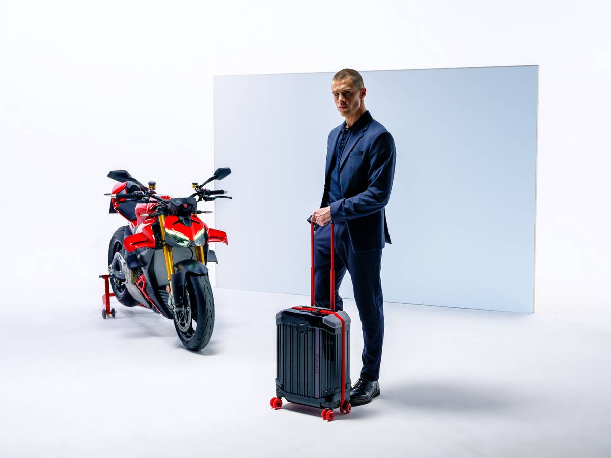 Piquadro e Ducati Pitti Uomo 107