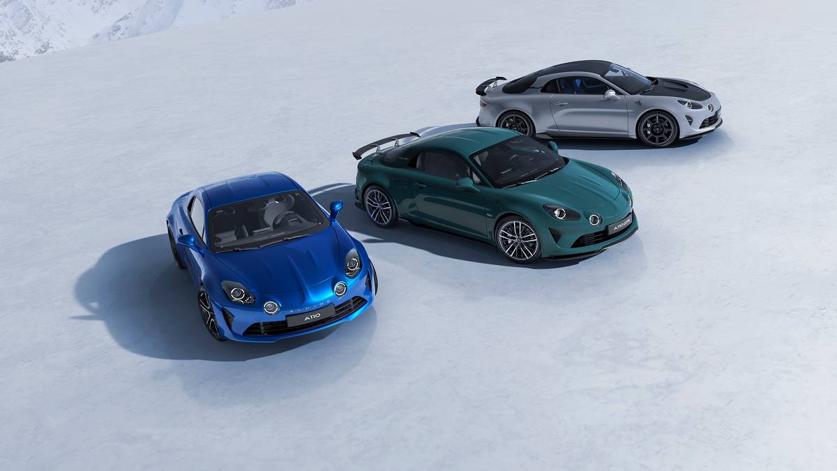 Alpine A110 R 70 e A110 GTS