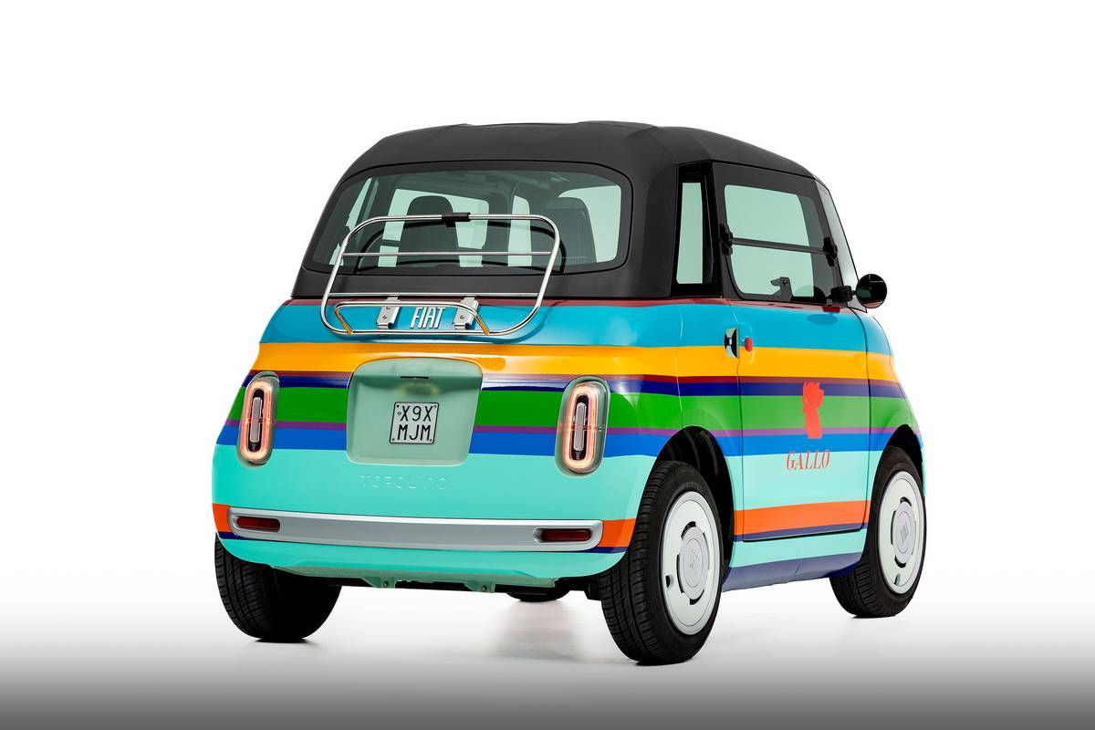 Fiat Topolino Gallo Milano Design Week 2025