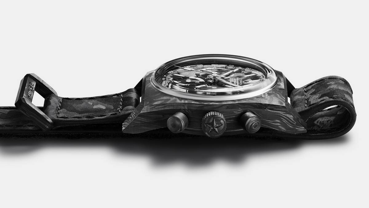 Zenith Chronomaster Revival A3818 Cover Girl Carbon