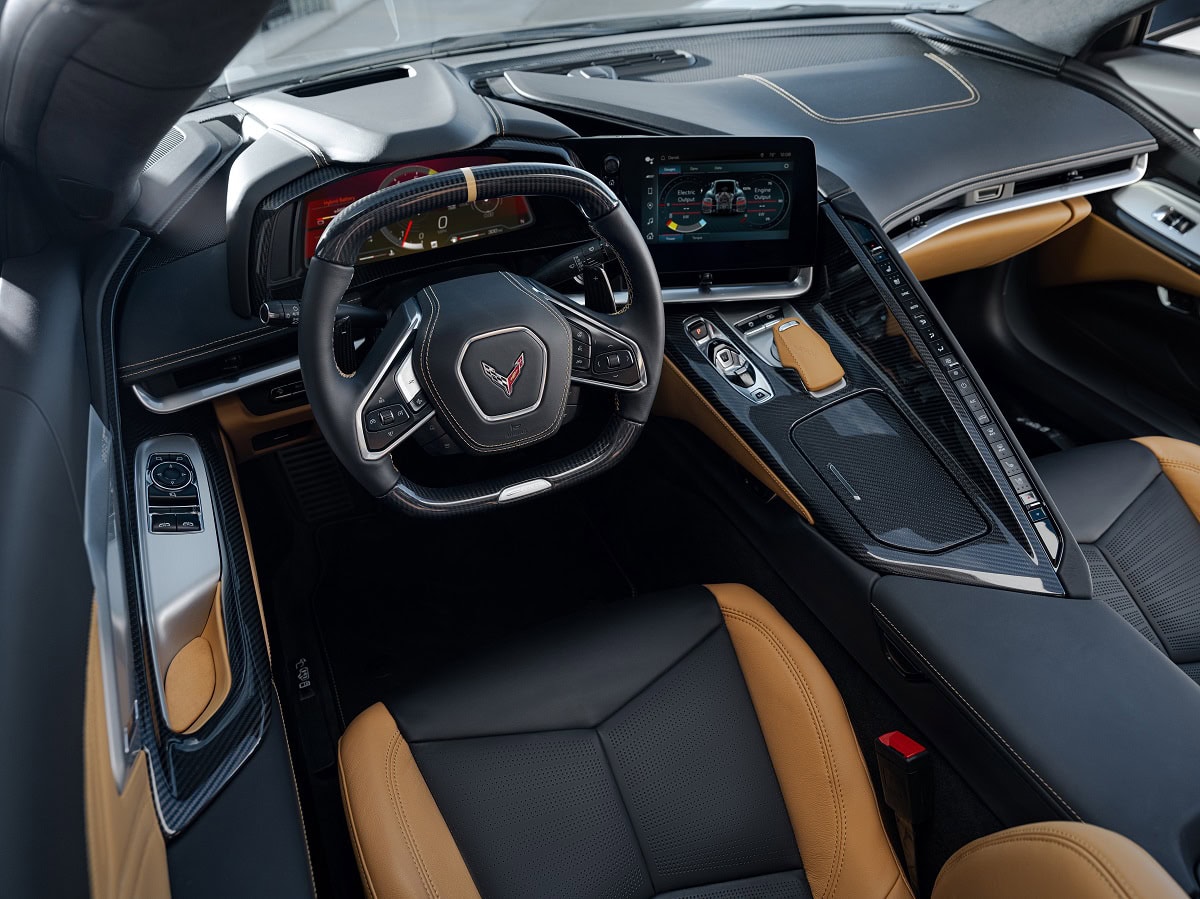 Interni Chevrolet Corvette E-Ray