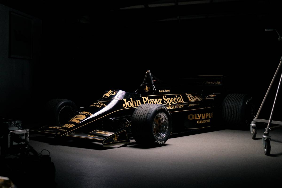 Lotus 97T Ayrton Senna