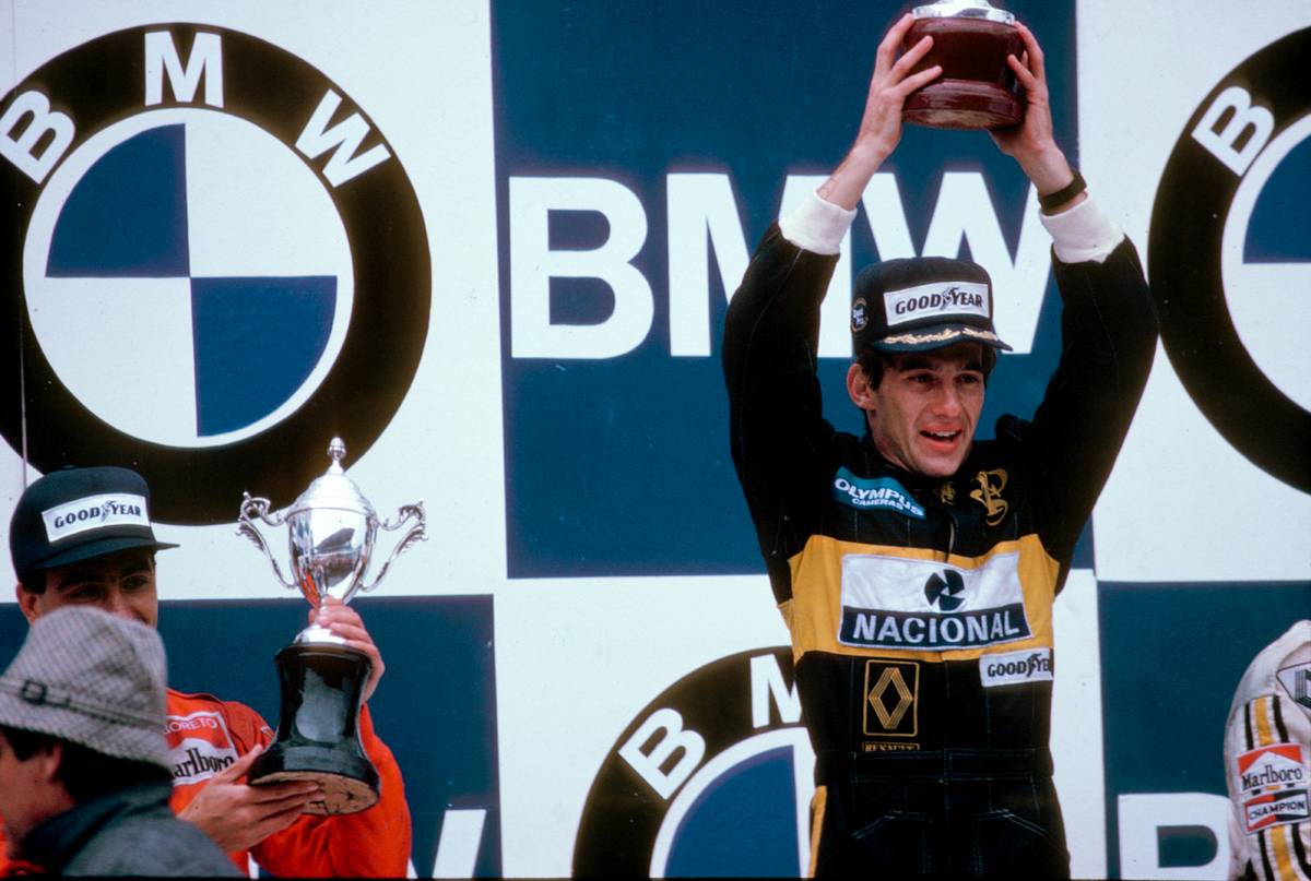Lotus 97T Ayrton Senna