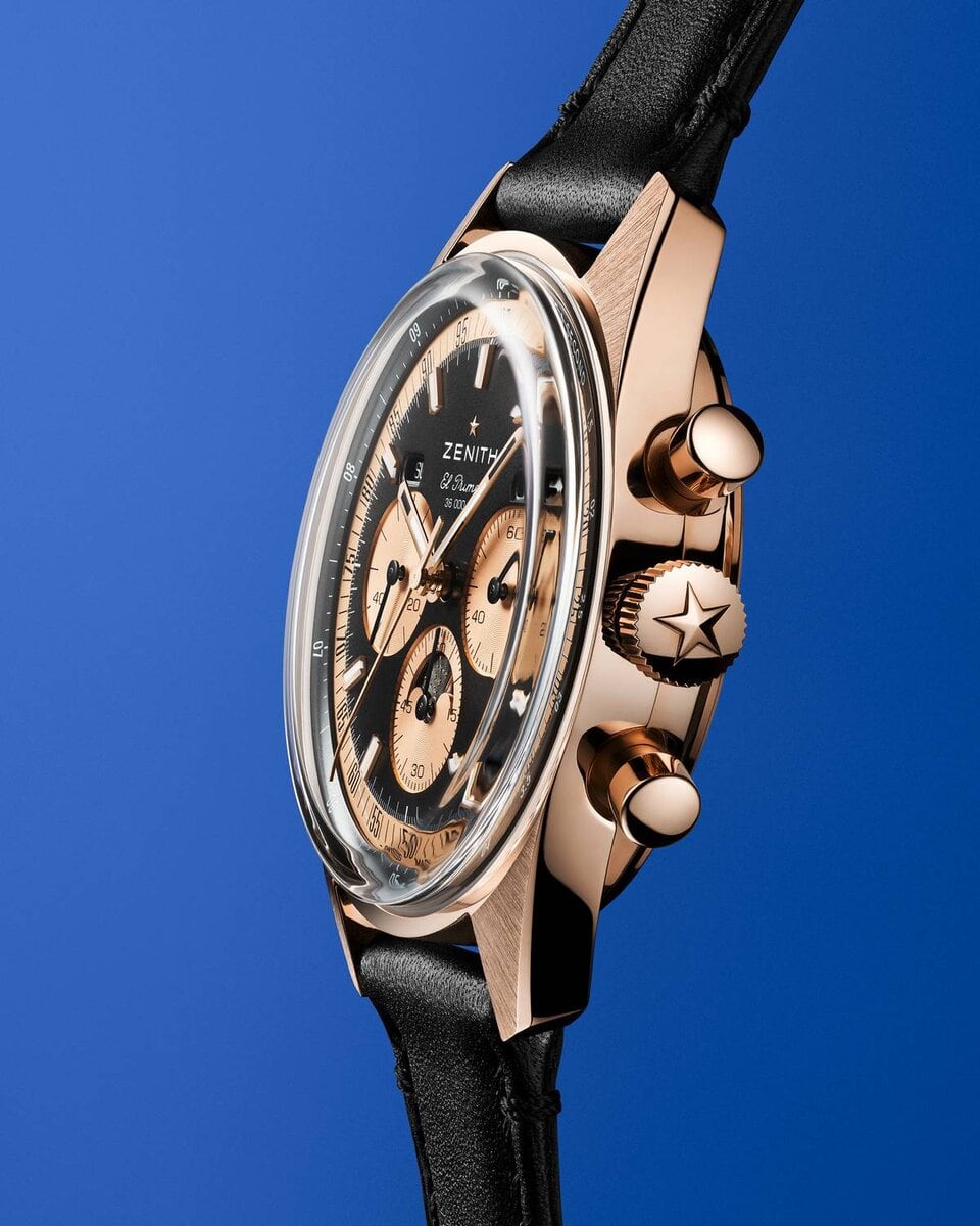 Zenith Chronomaster Original Triple Calendar oro rosa