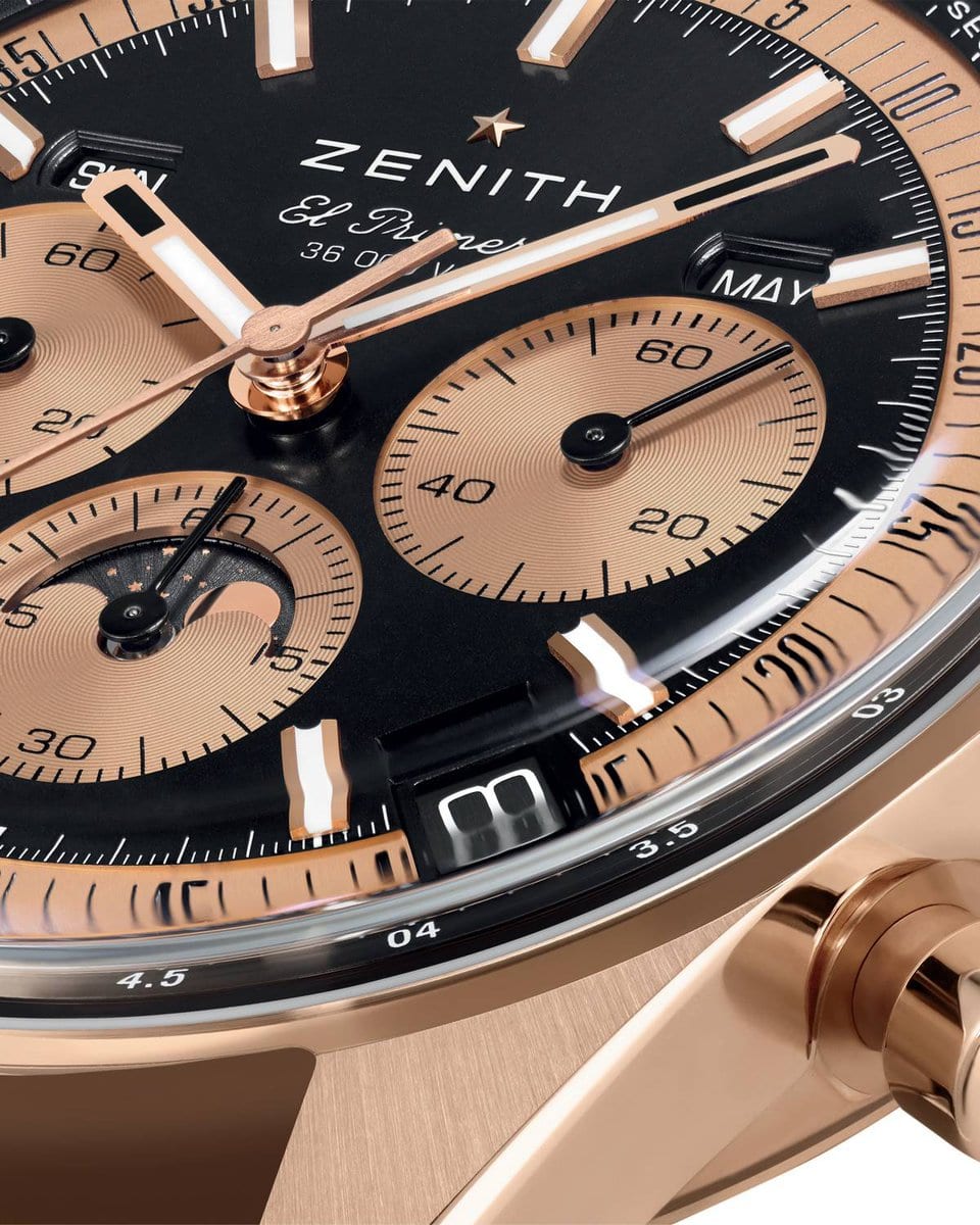 Zenith Chronomaster Original Triple Calendar oro rosa