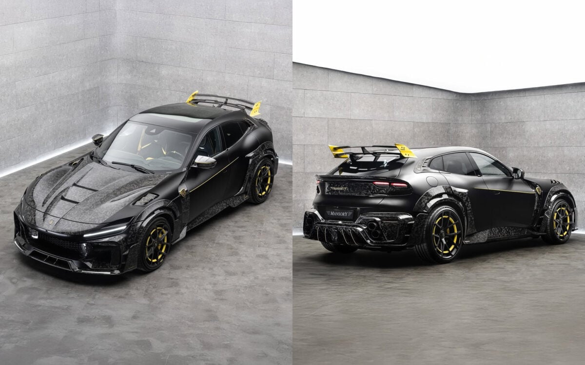 ferrari purosangue by mansory