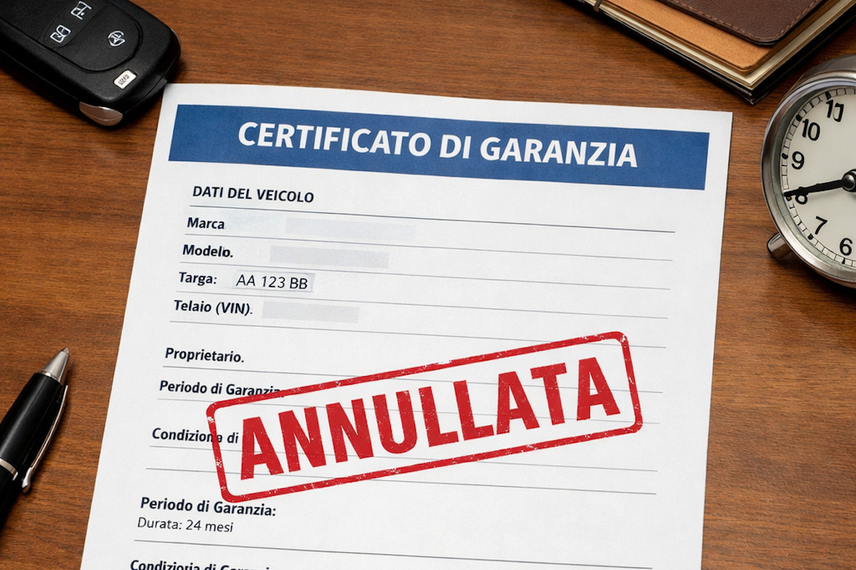 garanzia annullata