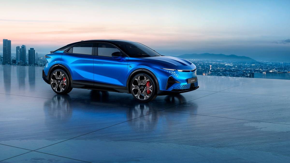 Alpine A390 fastback elettrica