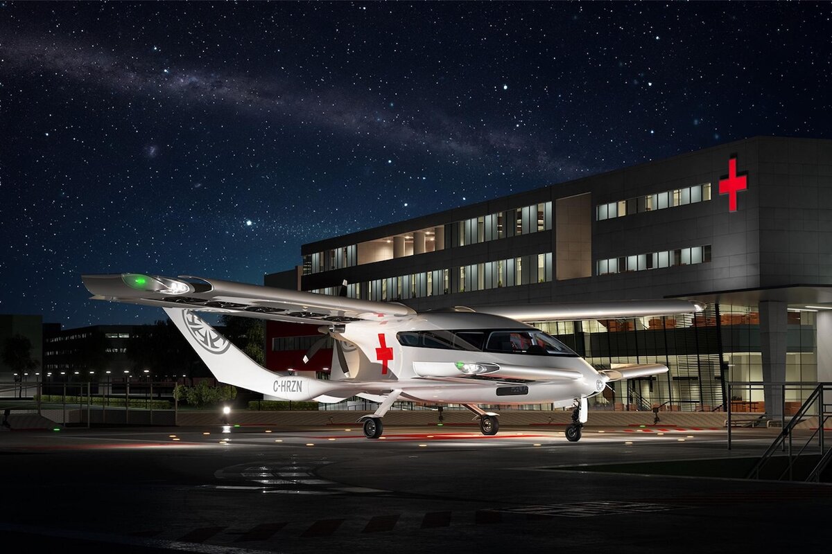 Cavorite X7 Horizon Aircraft ambulance