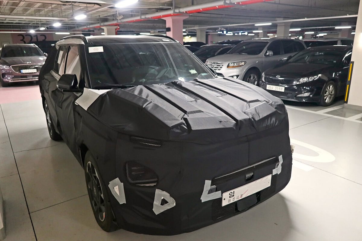 Kia EV5 Korea foto spia