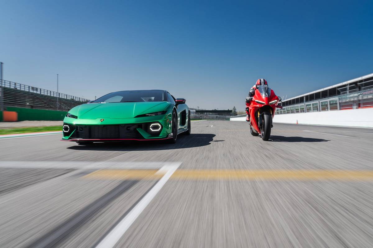 Lamborghini Temerario Ducati Panigale V4
