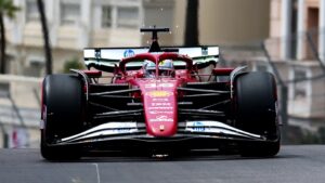 Leclerc Ferrari F1 Monaco 2025 FP1