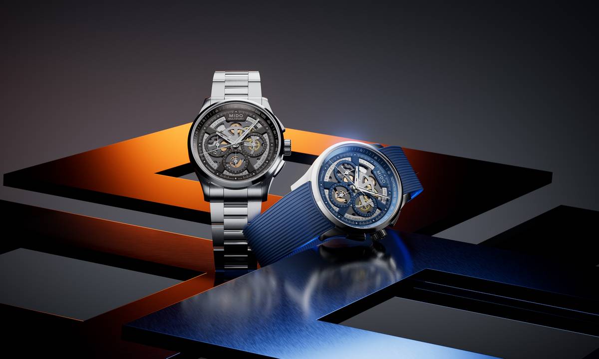 Mido Multifort Skeleton Chronograph