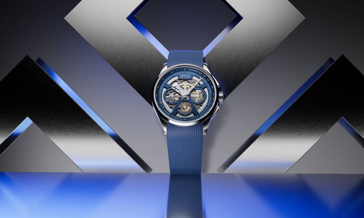 Mido Multifort Skeleton Chronograph
