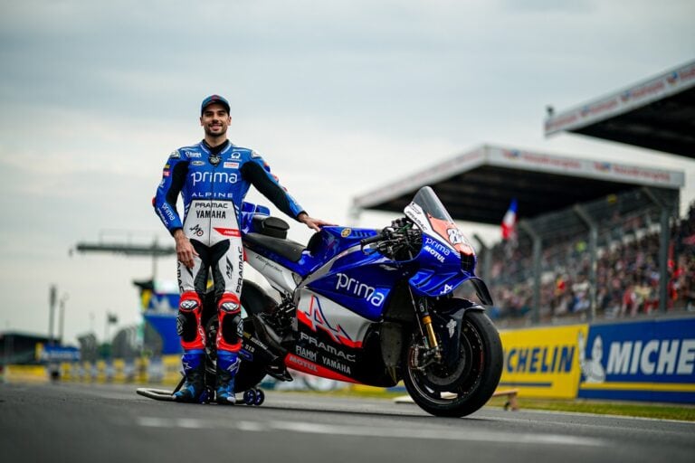 Prima Pramac Yamaha MotoGP Livrea 70 Years Alpine Le Mans