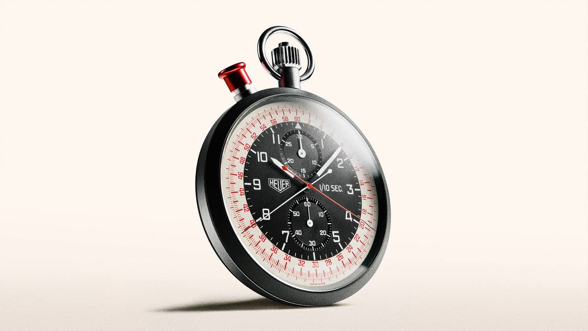 TAG Heuer Monaco Chronograph Stopwatch 2025
